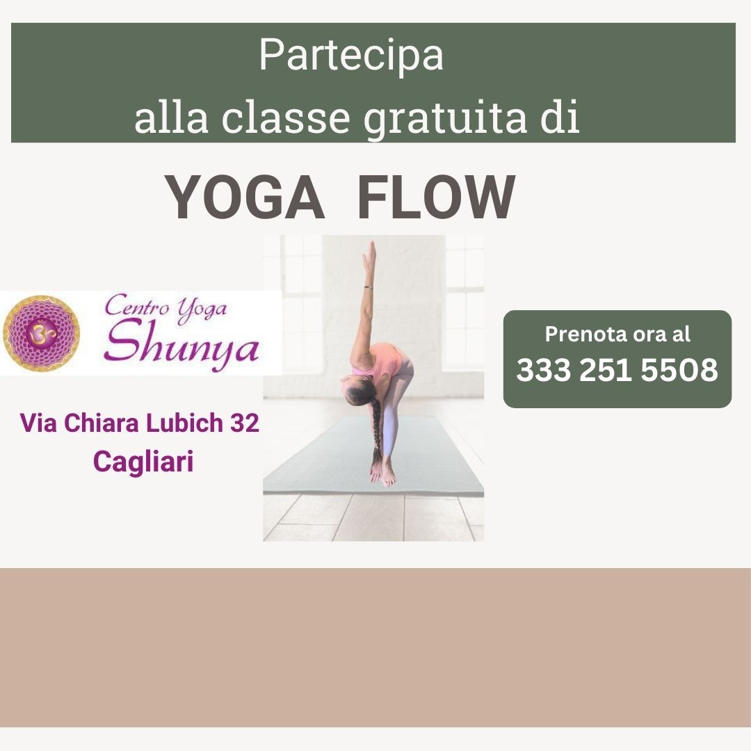 Classe Gratuita Yoga Flow @ Centro Yoga Shunya